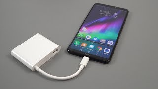 Honor Note 10 Desktop Mode With The MateDock 2 [upl. by Innattirb]