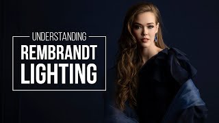 Portrait Lighting and Understanding Rembrandt Lighting [upl. by Nniroc]