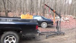 Removing Forklift Battery Cells For Off Grid Solar Power [upl. by Hatcher]