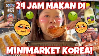 EP15  PIYAN 24 JAM MAKAN DI MINIMARKET KOREALAST DAY WOI KOREA VLOG 2023 [upl. by Eiroc]