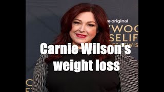 Carnie Wilsons weight loss [upl. by Horwath]