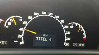 Mercedes Benz CL 500 0100 Kmh Acceleration  Sound [upl. by Anstus]