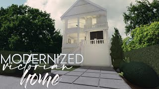 Bloxburg  Modernized Victorian Home  160k  House Build [upl. by Kasey]