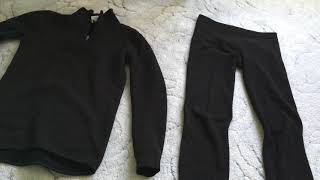 Review  Woolpower Baselayer Long Johns 200 amp Zip Turtleneck 200 [upl. by Etnohc98]