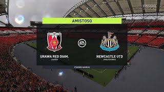 FIFA 22 Urawa Red Diamonds vs Newcastle Club Friendly 2024 Prediction Stadion Hanguk Gameplay [upl. by Cecilio995]