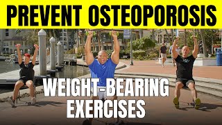 CHAIR WORKOUT 6 WeightBearing Exercises to Prevent Osteoporosis  For Seniors amp Beginners [upl. by Doroteya]