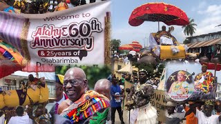 Grand Durbar Ceremony Of Osaberimba Kwesi Atta ll  60 Strom Otumfuo Osei Tutu at Oguaa Fetu Afahye [upl. by Dionis604]