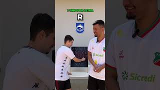 1 TIME POR LETRA shorts brasileirão libertadores [upl. by Eniotna723]