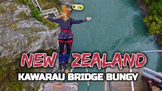 New Zealand  Kawarau Bridge Bungy [upl. by Nylednarb]