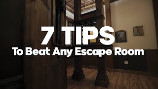 7 Tips to Beat Any Escape Room [upl. by Close]