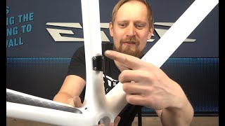 how to mount a derailleur hanger on a carbon bike  ETOE tip [upl. by Bandler]