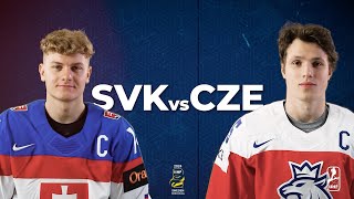 Get Hyped Slovakia vs Czechia  2024 WorldJuniors [upl. by Basham]