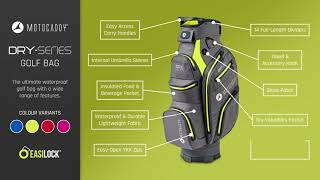 2022 Motocaddy Dry Series Bag Features [upl. by Louanna956]