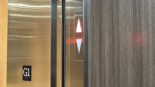 Schindler 5500 Elevators at URBA Apartments Arlington VA [upl. by Burlie499]