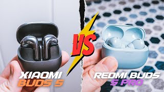 Está CLARO ✅ Xiaomi Buds 5 vs Redmi Buds 5 Pro COMPARATIVA en ESPAÑOL [upl. by Auahsoj229]