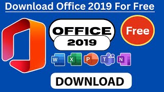 How To Download Microsoft Office 2019 For Free windows 10  Get MS Office 2019 Free [upl. by Rehoptsirhc]