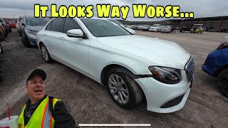 Mercedes EClass Review Hidden Gems and Damage IAA Walk Around  12324 [upl. by Battista]