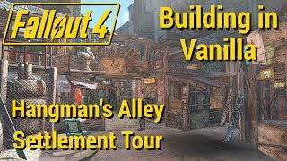 Hangmans Alley Settlement Tour  Vanilla Rebuild [upl. by Downing]