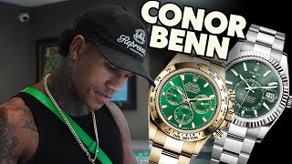 Conor Benn sells his Rolex Daytona amp shows off CRAZY custom watch  Trotters Jewellers [upl. by Naillij]