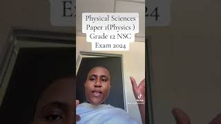 How to get a distinctions in physical sciences paper 1 2024 NSC [upl. by Benni925]