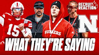 Nebraska Recruits Are BUZZING After Dropping Rutgers  Husker Football News [upl. by Rebecka677]