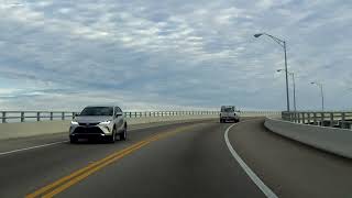 Hammock Dunes Toll Bridge eastbound [upl. by Eeral]