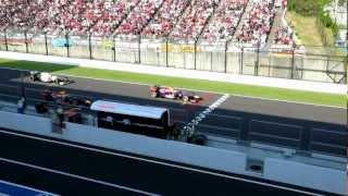 2012 SUZUKA F1 Race Start [upl. by Morell818]