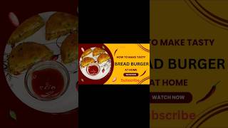 KFC Inspired Crispy Bread Cheese Burgers At Home Crunchy Bread Chees Burger subscribe ytshort [upl. by Eetsud]