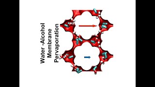 Water Alcohol Membrane Pervaporation [upl. by Bucher]