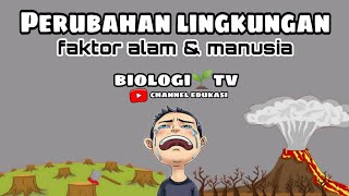 perubahan lingkungan biologi semester kelas 10 ipa BABpencemaran lingkungan [upl. by Adnilav]