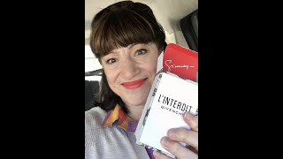 Givenchy L’Interdit perfume unboxing  first impressions [upl. by Hesky592]