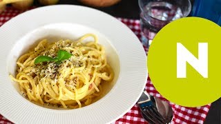 Tejszínes carbonara spagetti recept  Nosalty [upl. by Lertram]