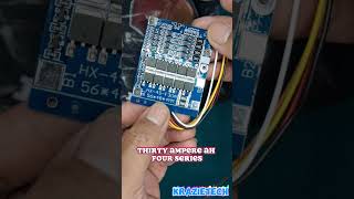 12V 4S 30A Battery Management System  BMS  LifePO4 krazietech singkounodostv [upl. by Tnayrb]