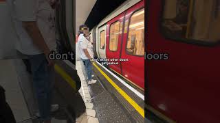 why I love London 🤭🇬🇧 londonlife londontube [upl. by Egiaf]