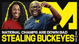 Michigan Football STEALS Another Ohio State Staffer [upl. by Lilas]