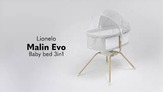 Lionelo Malin Evo — travel cot 3 in 1 [upl. by Lise]