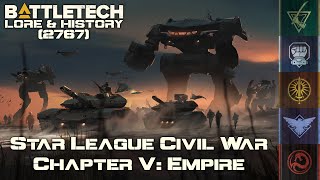 BattleTech Lore amp History  Star League Civil War The Amaris Empire MechWarrior Lore [upl. by Gnivri]