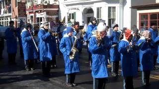 Lambertville  New Hope Winter Festival parade 2013 [upl. by Daly]