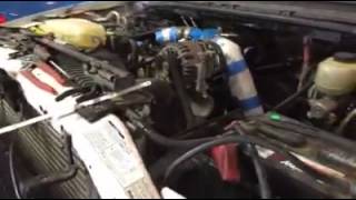 54L to 73L Engine Swap Idle and Rev [upl. by Engenia]