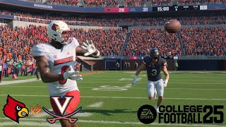 Louisville Football CFB25 Preview Game 6 at Virginia [upl. by Riella57]