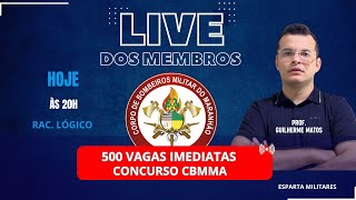 CONCURSO CORPO DE BOMBEIROS MILITAR DO MARANHÃƒO 500 VAGAS [upl. by Ydnat708]