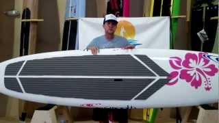 Stand up paddle board review Smooth SUP Melia paddle board 11 foot [upl. by Trepur751]