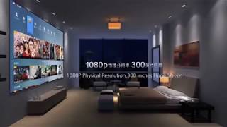 JMGO J6S Full HD Android Projector WiFi HiFi Bluetooth Speaker HDMI 4K LED TV [upl. by Charley]