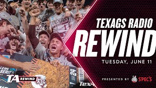 JB Moss and Victor Rojas relive the Ags super regional  TA Rewind w Tom Hart Nuño amp More [upl. by Ermine]