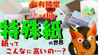 【よく使う】特殊紙の世界 前後編 clip 玉しき OKフェザーワルツ アトモス キュリアスIR オフメタル タント NTラシャ OKミューズコットン マーメイド 星くずし【有隣堂しか知らない世界】 [upl. by Cthrine49]