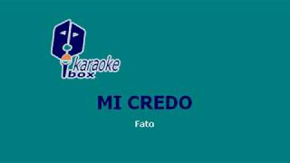 Karaoke  Mi Credo  K Paz De La Sierra  By Jeffrey Madrigal Hondoy [upl. by Redna]