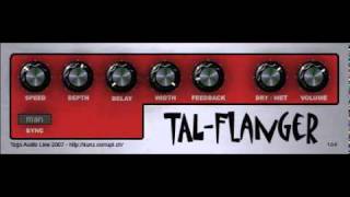 Tal Flanger Vst Demo [upl. by Vesta]