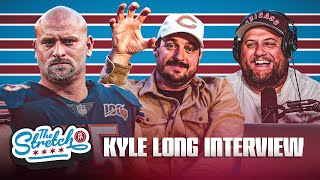 Kyle Long Tells Us How Hed Fix The Bears Offensive Line  Full Interview [upl. by Nonahs886]