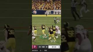 Coleman breaks free for the touchdown easportscollegefootball teambuilder [upl. by Veron]