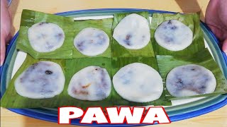 PAWA  FILIPINO RICE CAKE RECIPE FROM PIAT CAGAYAN  Kitchen Time with Anna [upl. by Alysia]